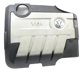 VW Golf 5 Passat Motorabdeckung Abdeckung Motor Blende 2.0 TDI 03L103925AM CBBA - Bild 1