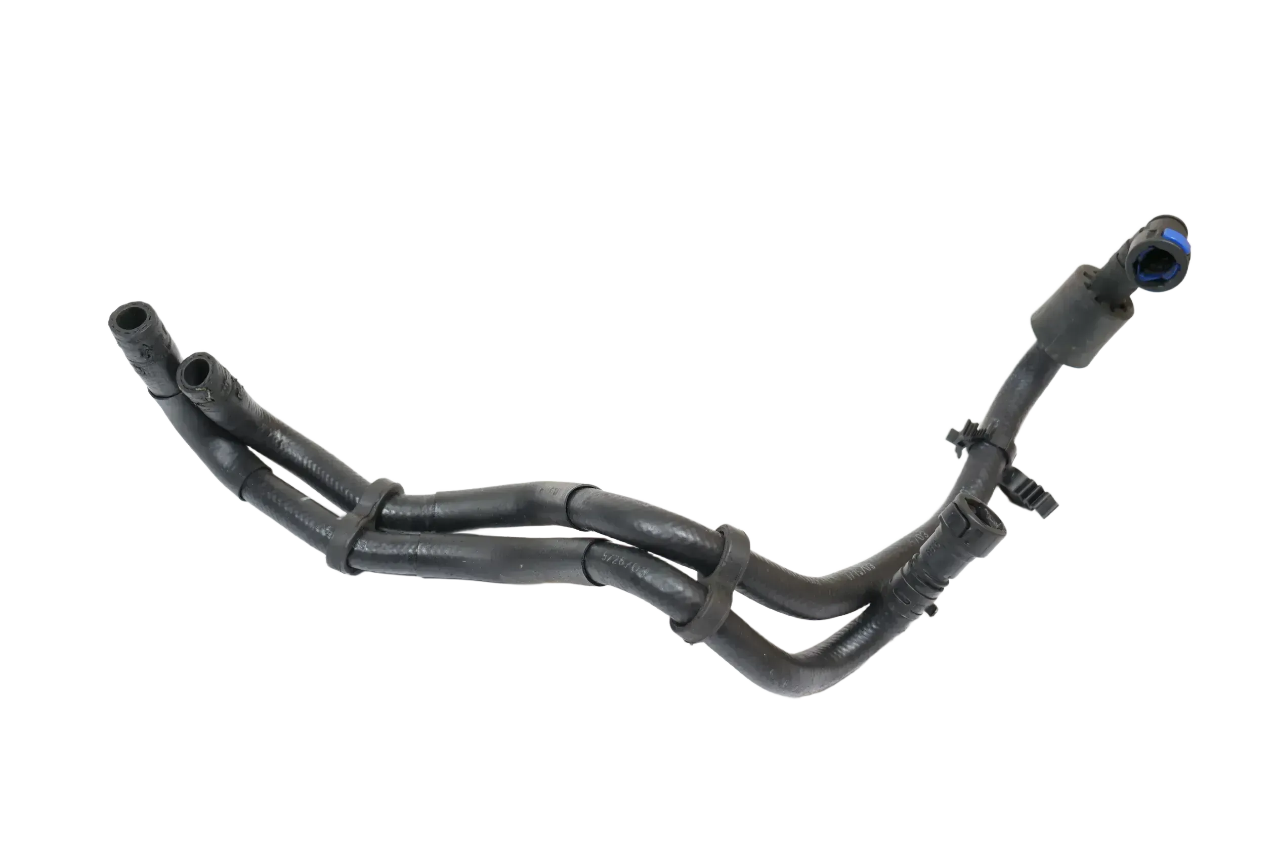 VW Touareg Kraftstoffleitung Leitungen Rohre 2,5 TDI Motor 7L6130295T - Bild 1
