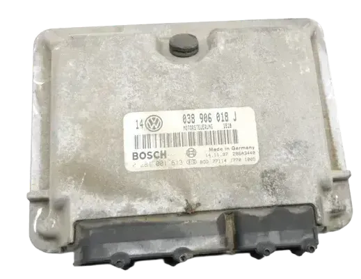 VW Golf 4 Steuergerät Motor Motorsteuergerät 1,9l TDI AHF 81kw 038906018J - Bild 1