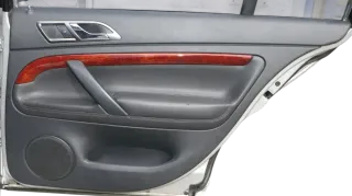1x Skoda Superb 3U Türverkleidung Verkleidung Tür hinten rechts Leder onyx - Bild 3