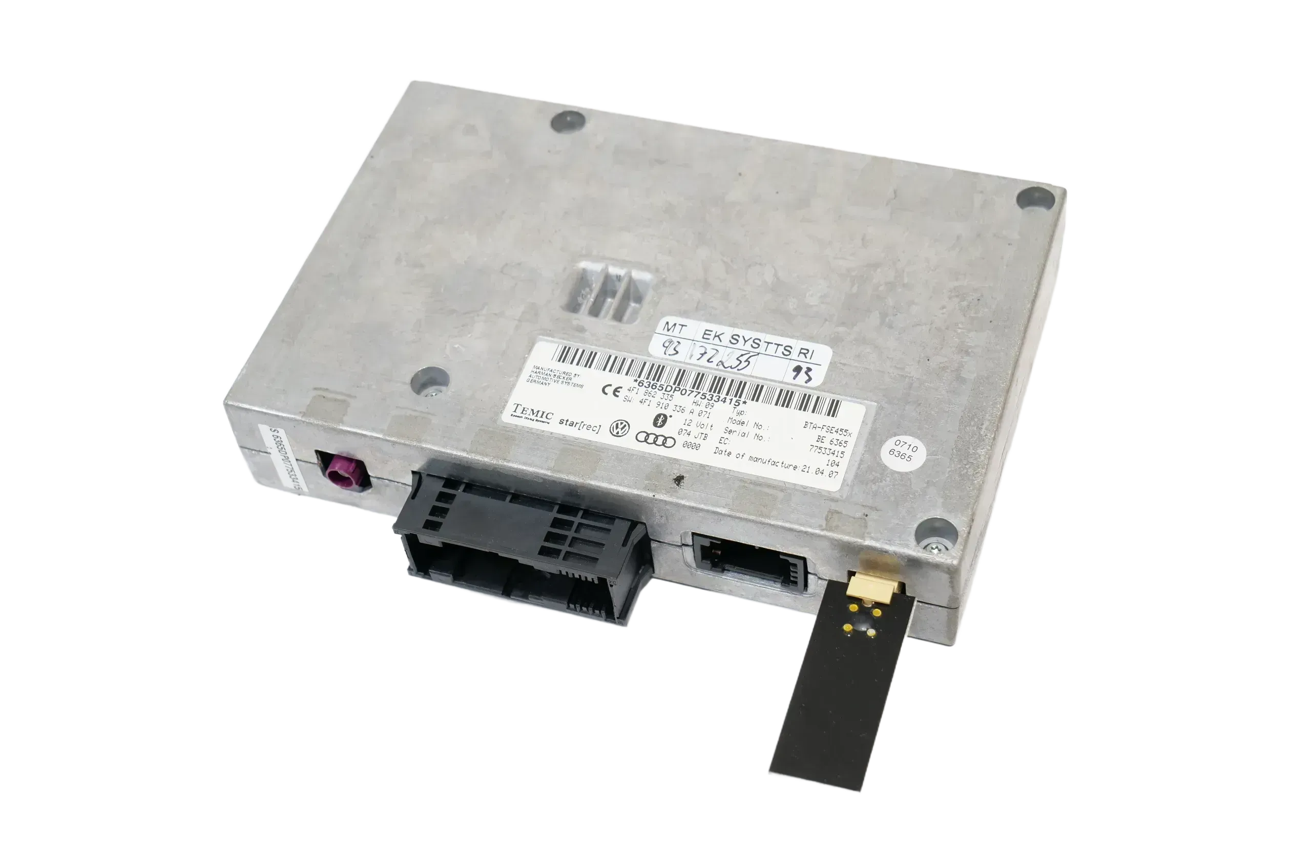 A4 8E A6 4F Steuergerät Diagnose Interface Interfacebox 4F1910336D - Bild 1
