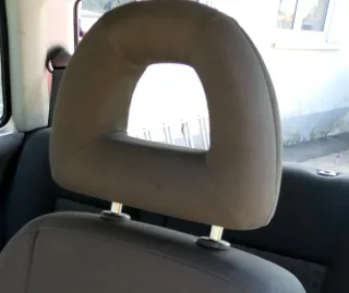 1x Seat Arosa o Lupo Kopfstütze vorne vorn rechts/links off-black (fast schwarz) - Bild 1