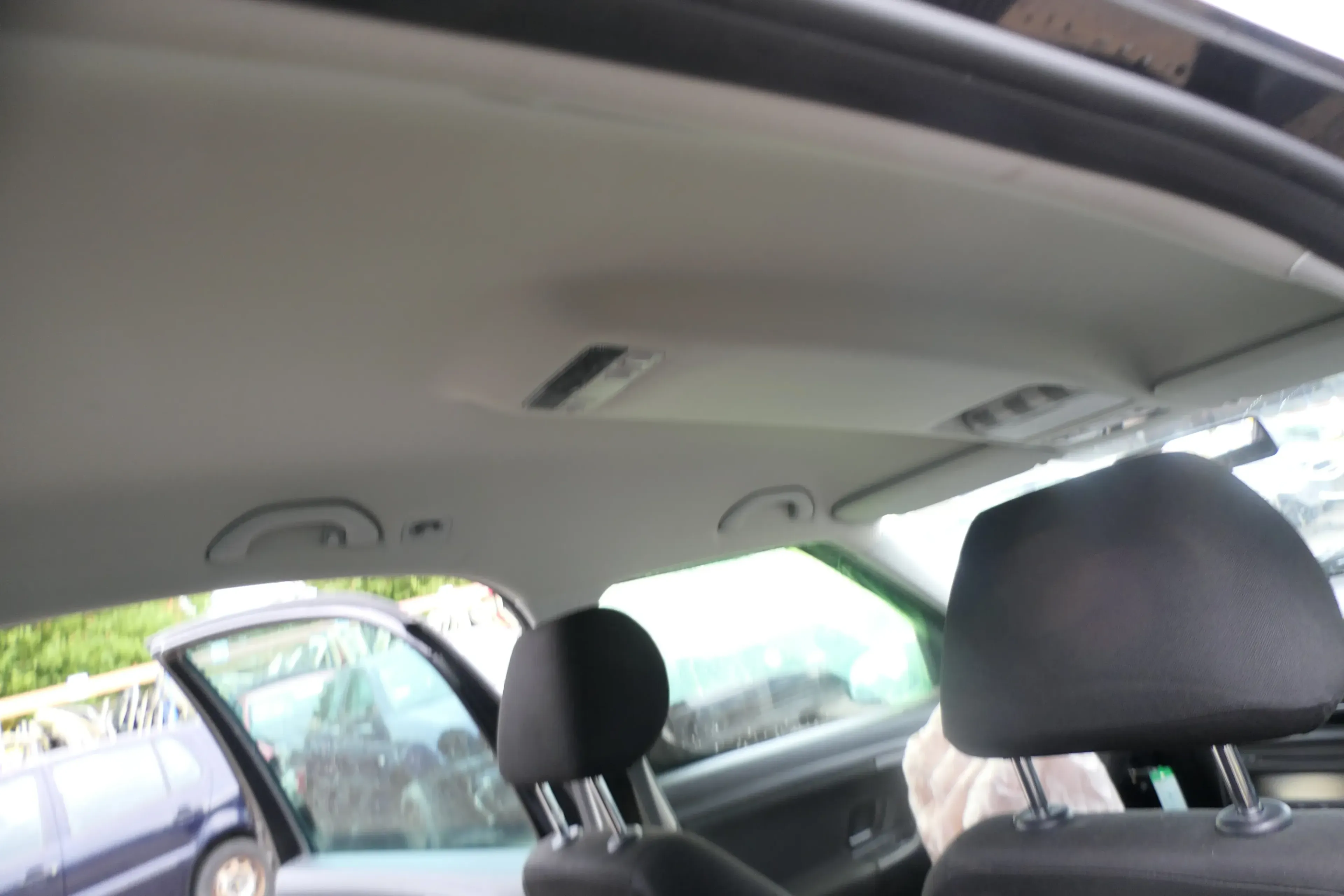 Skoda Roomster 5J Himmel Innenraum Decke Dachhimmel Dach oben grau 5J7867501BA - Bild 1