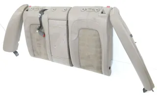 VW Passat 3C Kombi Sitz Rückbank Rücksitzbank Sitze Leder Lehne latte macchiato - Bild 4