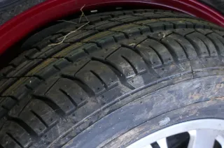 1x A4 A6 Alufelge 195/65 R15 4B0601025N 6j x16H2 ET45  LK 5x112 Ersatzrad 7-8mm - Bild 2