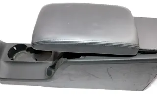 VW Passat 3BG  Mittelarmlehne Armlehne Fach Lehne Mittelkonsole Leder schwarz - Bild 5