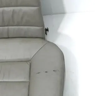 Audi A6 4B Avant Kombi Rückbank Rücksitzbank Sitz Rücksitz Leder grau - Bild 3