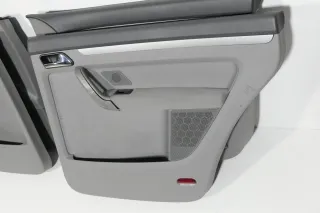 VW Touran 4x Türverkleidung Verkleidung Tür vorne +hinten links grau - Bild 2