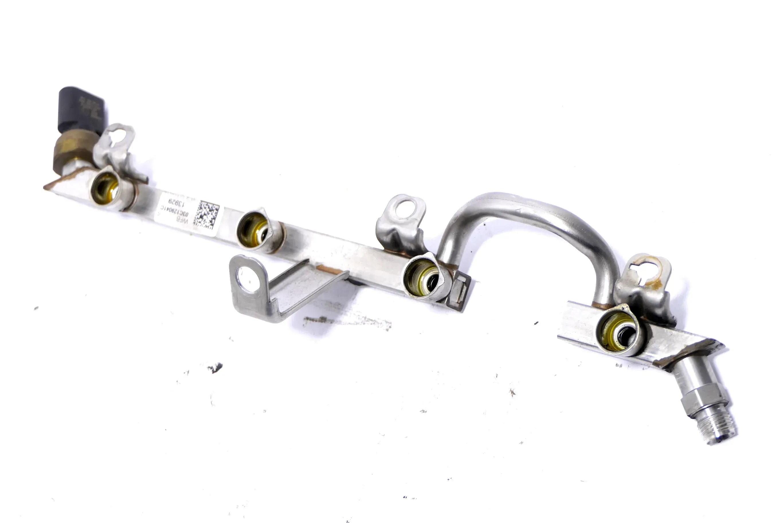 VW Golf Touran Eos Einspritzleiste 03C133317A CDGA Erdgas Gas Kraftstoffverteile - Bild 1