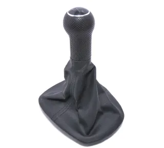 VW Golf 4 Bora Schaltknauf Schaltsack Schaltung Schaltknüppel schwarz 1J0711113 - Bild 1