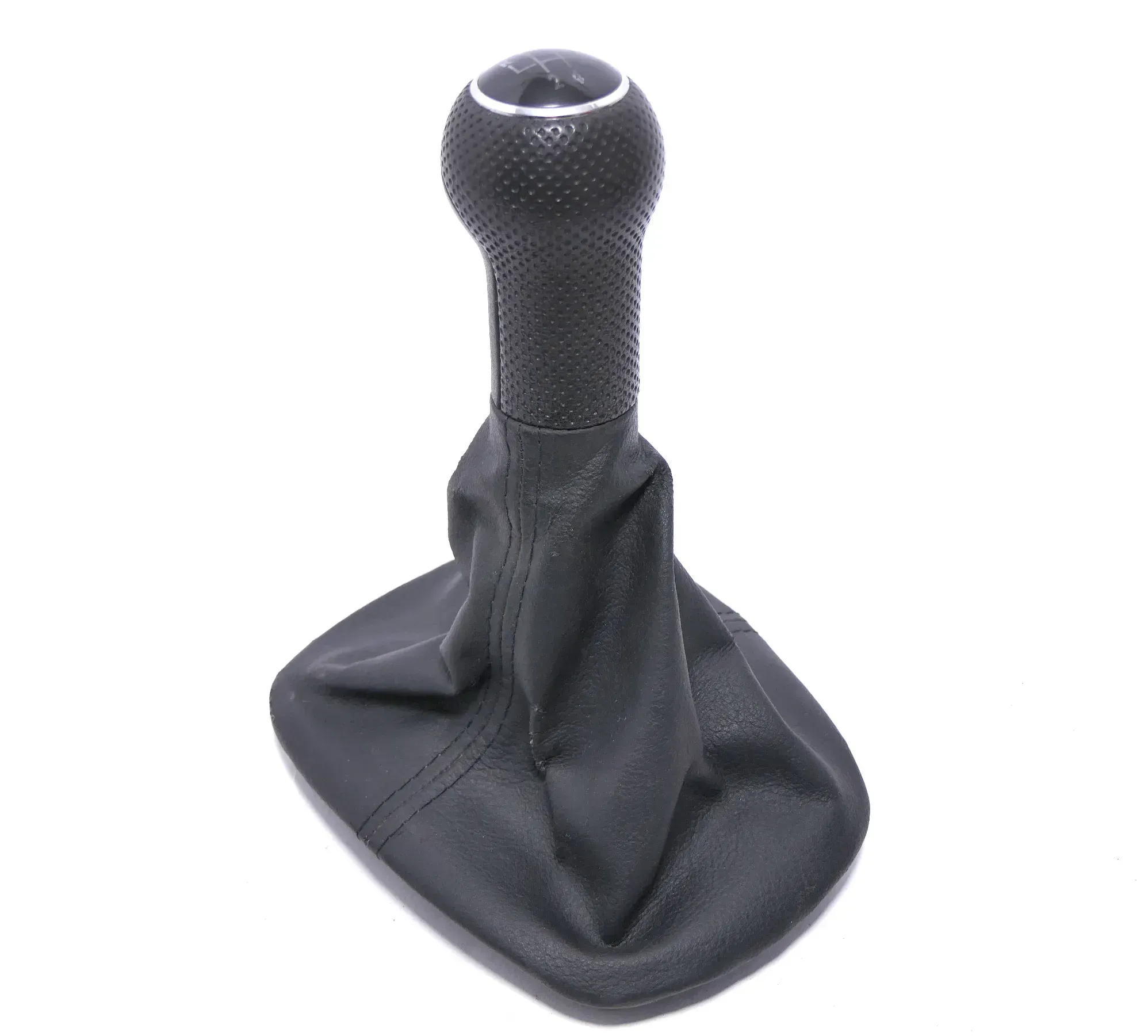 VW Golf 4 Bora Schaltknauf Schaltsack Schaltung Schaltknüppel schwarz 1J0711113 - Bild 1