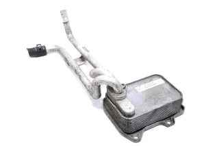 VW Audi Ölkühler Halter Ölfilterflansch 03C117021M Rohr Leitung CDGA Kühler Öl - Bild 2