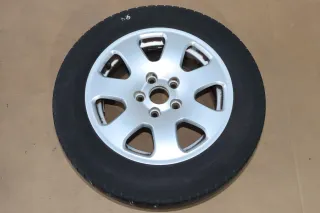 Audi A4 8E A6 4B Alufelgen Felgen 195/65 R15 91V 8E0601025 Sommerreifen 0-3mm - Bild 3