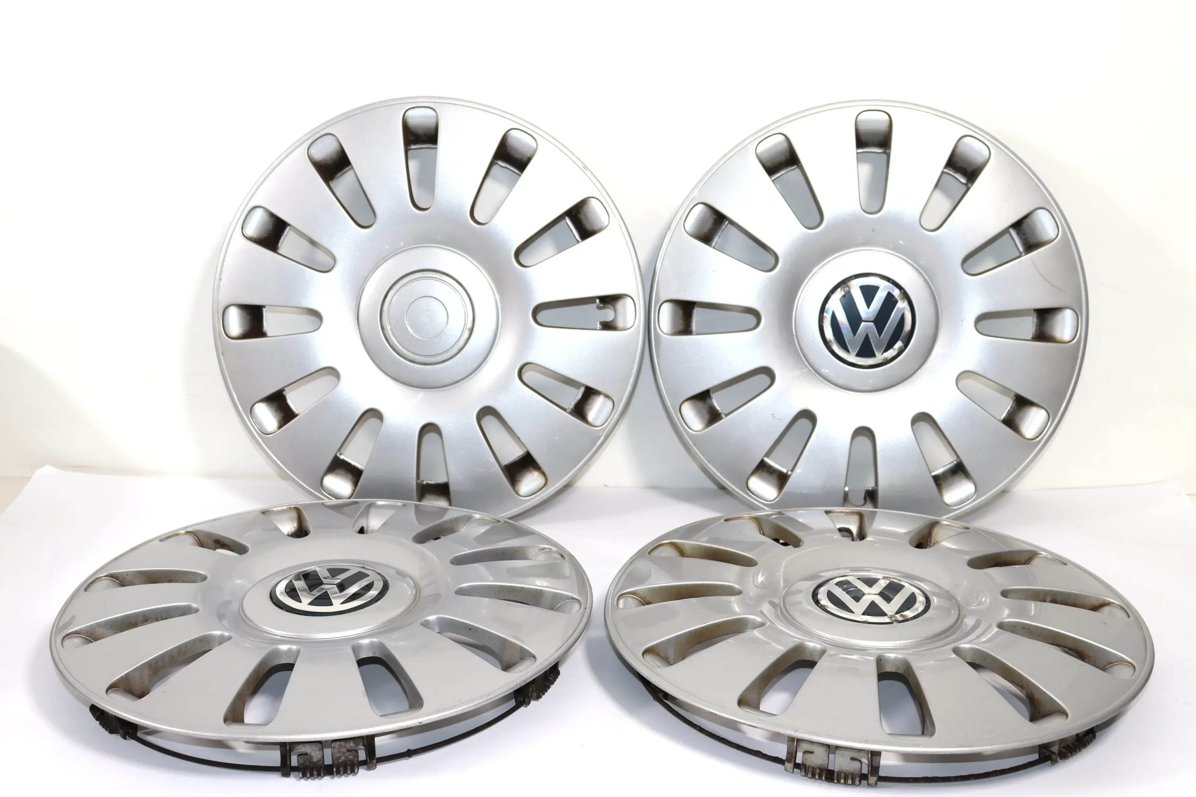 original 4 Stück VW Sharan 7M Radkappe Radzierkappe 15 Zoll 7M0601147M GL Comfor - Bild 1