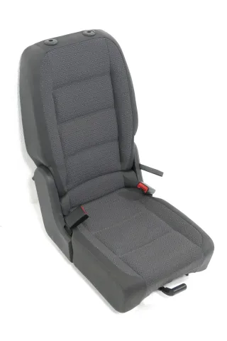 VW Touran 1T Sitz hinten mitte mittig (1. Reihe) Rücksitz anthrazit - 144315 - Bild 3