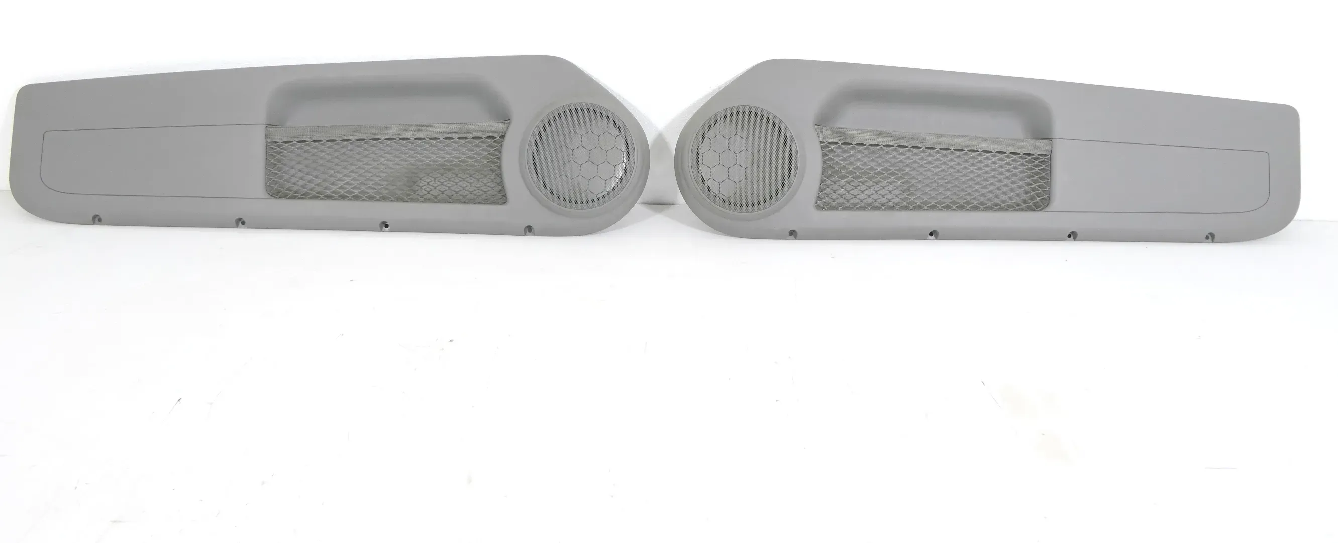 VW Lupo Arosa Türverkleidung Verkleidung Tür vorne links + rechts unten Boxen gr - Bild 1