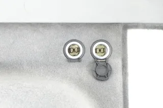 VW Passat 3BG 3B Abdeckung Verkleidung Kofferraum hinten links grau - Bild 2