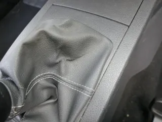 VW Polo 9N 9N3 Schaltknauf Schaltsack Schaltung 6Q1711113G Leder schwarz - Bild 8