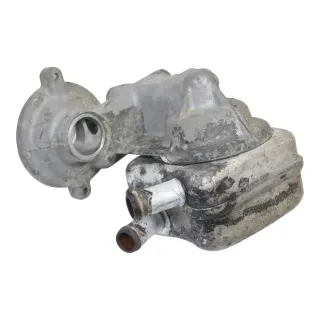 Volvo S70 V70 2,5 TDI Ölfilterhalter Ölfilterflansch 074115417E 074115405F - Bild 2