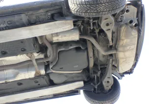 VW Golf 5 + 5M Plus Auspuff Mittelschalldämp hinten 2,0 TDI 16V BKD AZV original - Bild 1