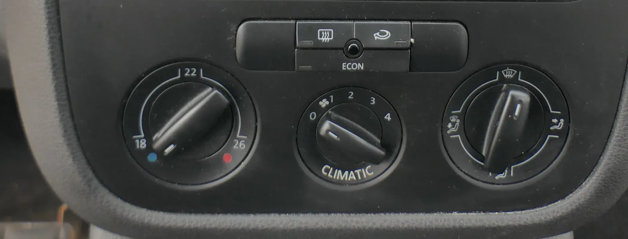 VW Golf 5 Eos Steuergerät Klimaanlage Klimabedienteil 1K0820047HB Heizung - Bild 1