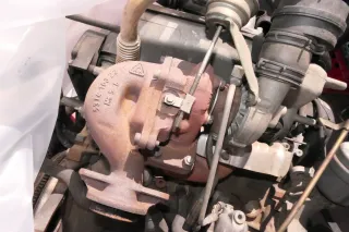 VW T4 Bus Turbo Turbolader Druckdose ACV AJT AUF AYC AYY Motor 2.5 TDI Diesel - Bild 2
