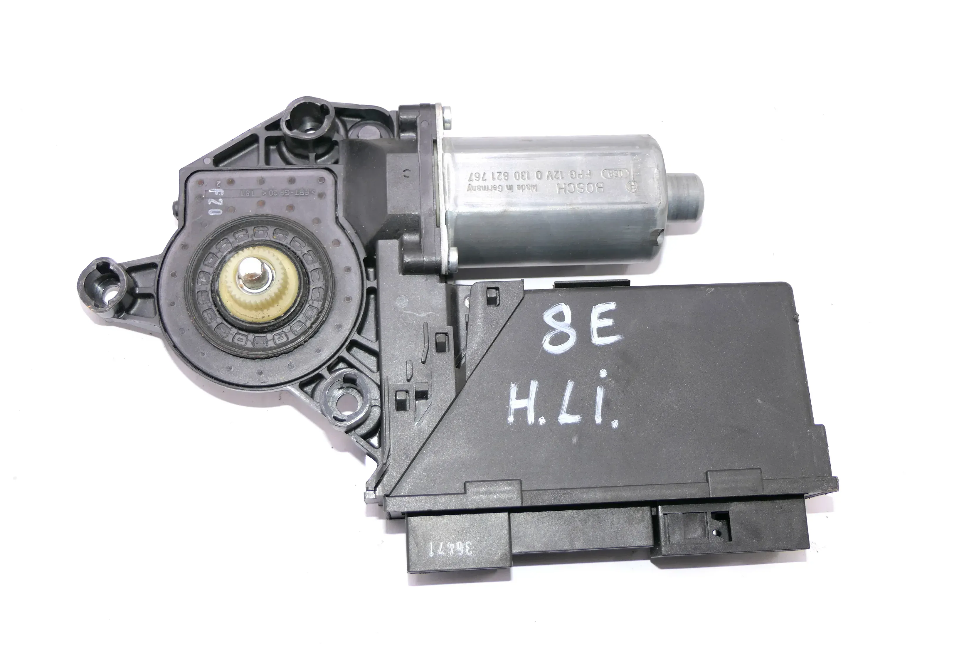 Audi A4 8E ektrischer Fensterheber Motor hinten links 8E0959801A 8E0959801E - Bild 1