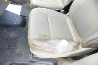 VW T5 Sitz vorne links Fahrersitz grau - ohne Kopfstütze - Bild 2