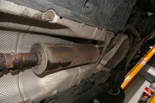 VW Golf 5 + 5M Plus Auspuff Mittelschalldämper + Ends hinten 1,6 BSE BSF CCSA - Bild 3