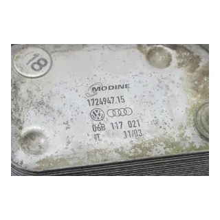 Audi A6 4F A4 8E B7 06B117021 Ölkühler Kühler Öl 2,0 ALT - Bild 3