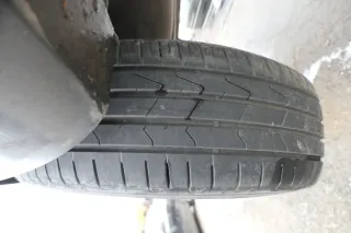 VW Polo 9N 6R Felgen Reifen 195/55 R15 85H Sommerreifen ca. 4-6mm - Bild 5
