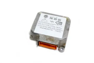 VW T4 Golf 3 Polo Steuergerät Airbag Airbagsteuergerät 6N0909603 - 1x Fahrerairb - Bild 1