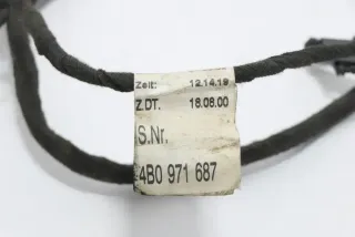 Audi A6 4B Kabelbaum Tür Türkabelbaum ZV hinten links oder rechts 4B0971687 - Bild 4
