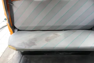 VW T4 Sitz hinten DOKA Sitze Rückbank Rücksitzbank mit Kopfstützen und Gestell - Bild 3