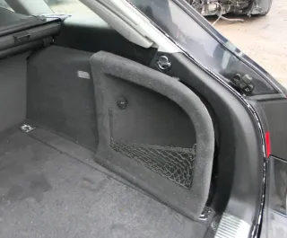 A4 8K B8 Abdeckung Verkleidung Kofferraum hinten rechts Seite 8K9863880D schwarz - Bild 1