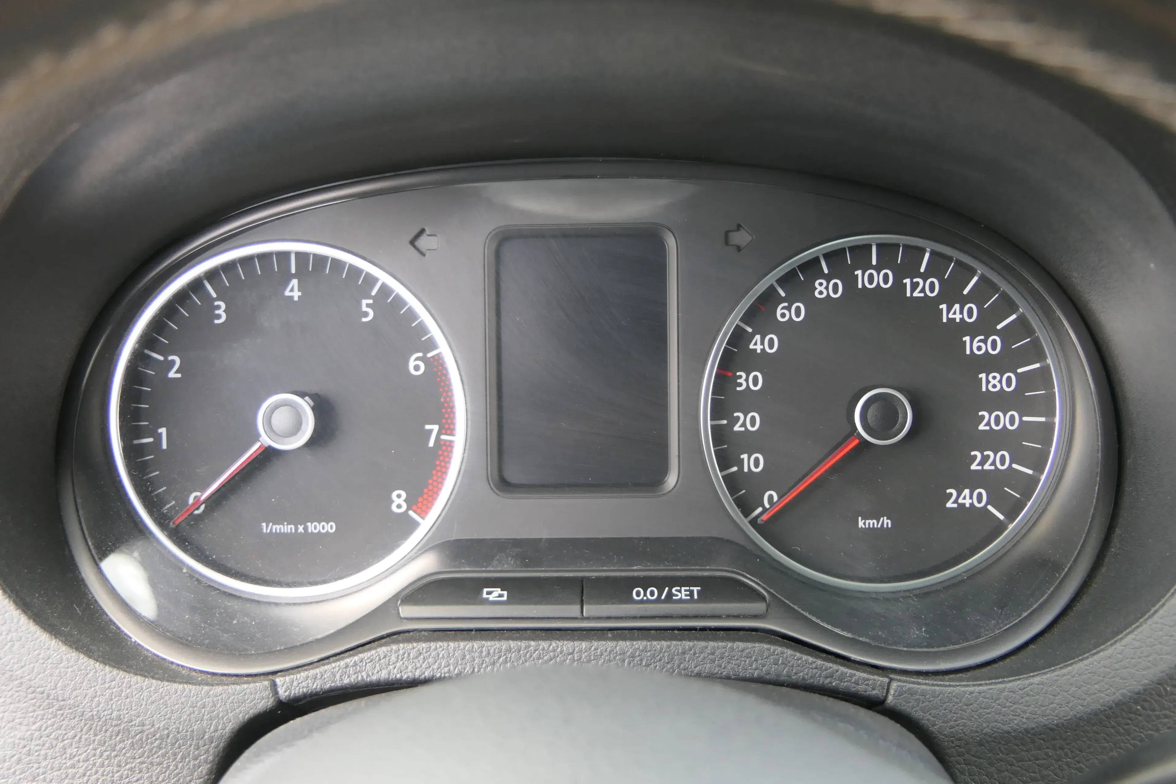 VW Polo 6R Tacho Tachometer Kombiinstrument 177.000km 6R0920860H Benziner - Bild 1
