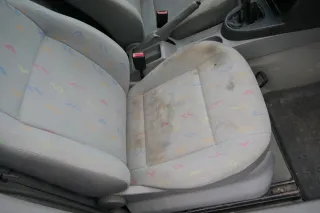 VW Caddy 3 2K für Post Sitz vorne rechts Beifahrersitz + Schiene + Gurt - Bild 1