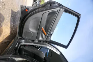 1x Passat 3B 3BG Türverkleidung Verkleidung Tür hinten links Leder schwarz Limo - Bild 1