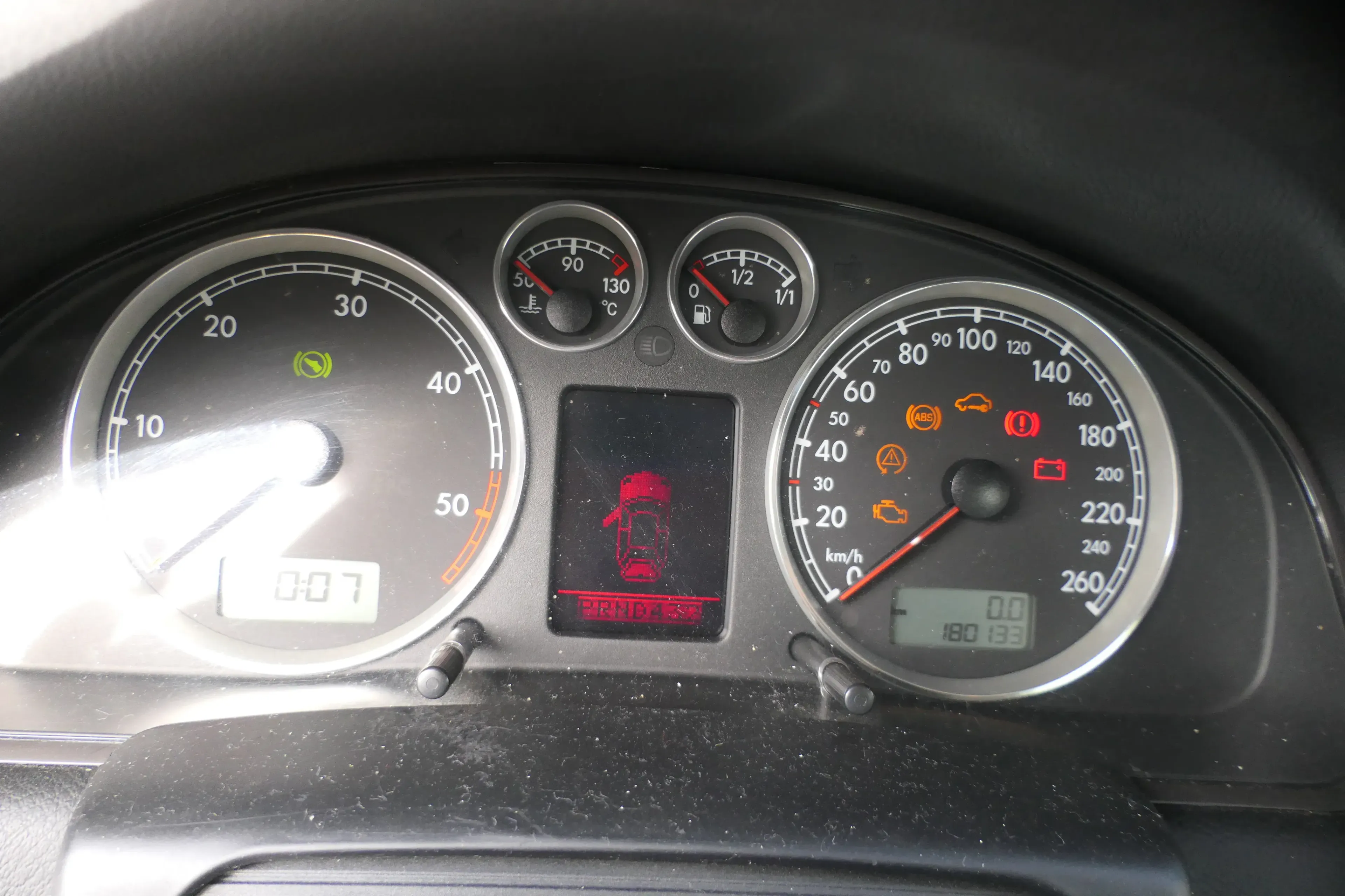 Passat 3BG Tacho Tachometer Kombiinstrument 3B0920849A Diesel BDG BAU 180.000km - Bild 1