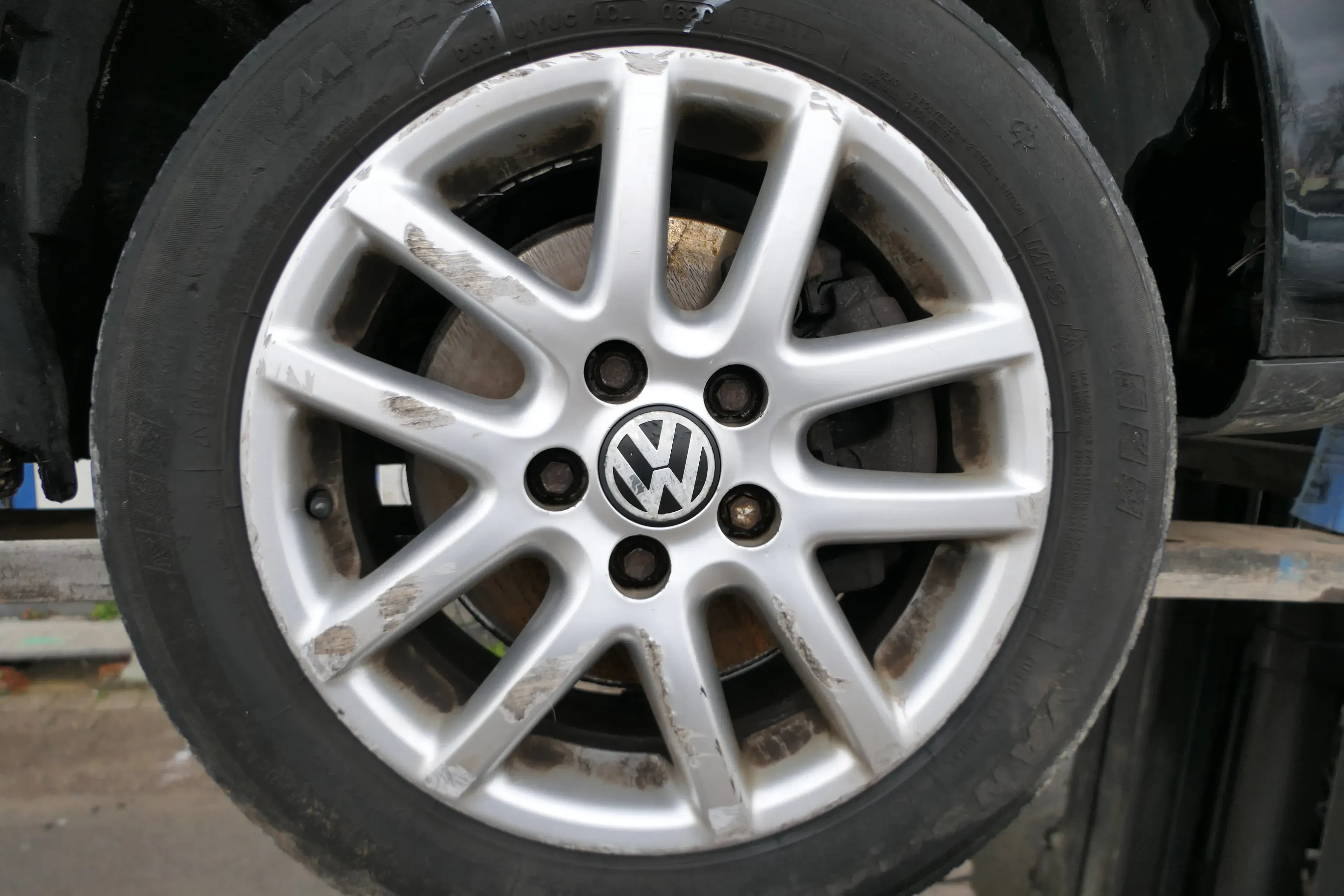 1x Felge Alufelge original VW Sharan 7M 7x16H2 ET59 7M3601025H Valencia    4 - Bild 1