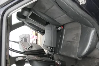 Audi A4 B6 B7 8E Avant Sitz Rückbank Rücksitzbank hinten Leder schwarz Alcantara - Bild 2