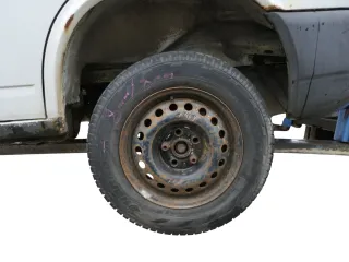 2x VW T4 Felgen Reifen 195/70 R15C 104/102R Winterreifen 6jx15H2 ET55 - 8mm - Bild 1