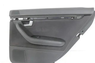 1x Audi A4 8E B6 Türverkleidung Verkleidung Tür hinten rechts Alcantara schwarz - Bild 6