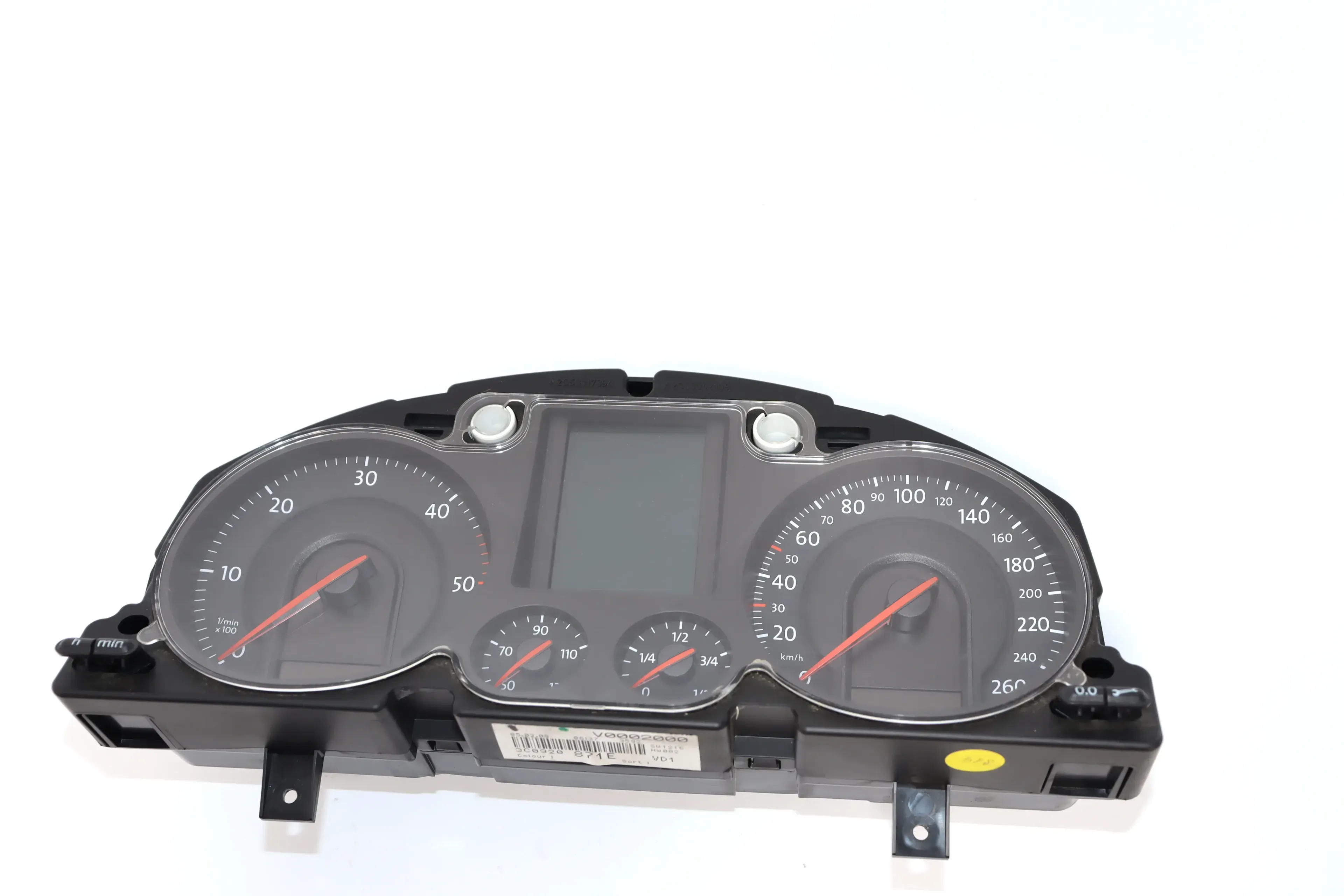 VW Passat 3C Tacho Tachometer 203.000km 3C0920871E Diesel TDI Kombiinstrument - Bild 1