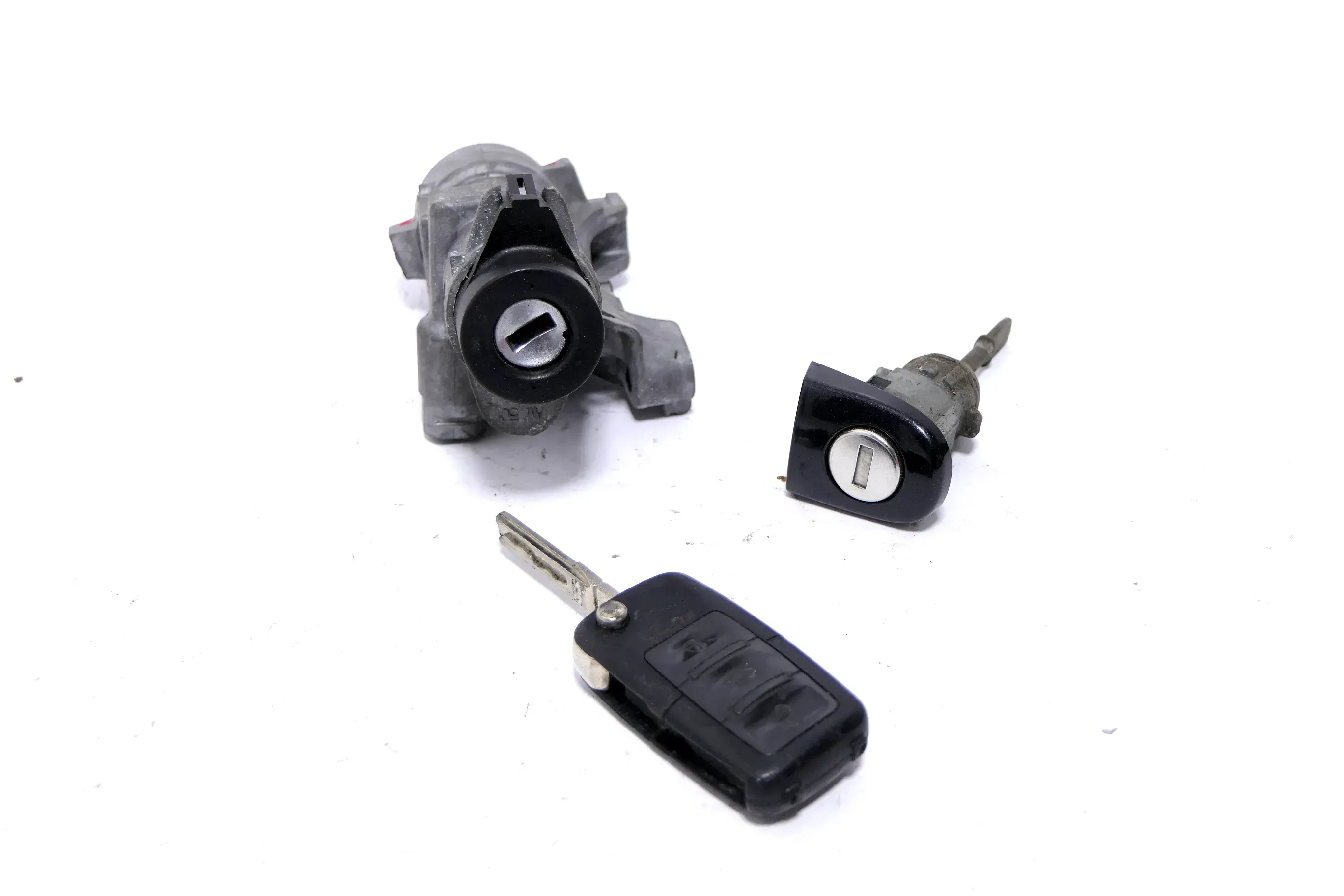 VW Passat 3BG 3B Schloßsystem 1x Türschloß links 1x Schlüssel Schloß Zündschloß - Bild 1