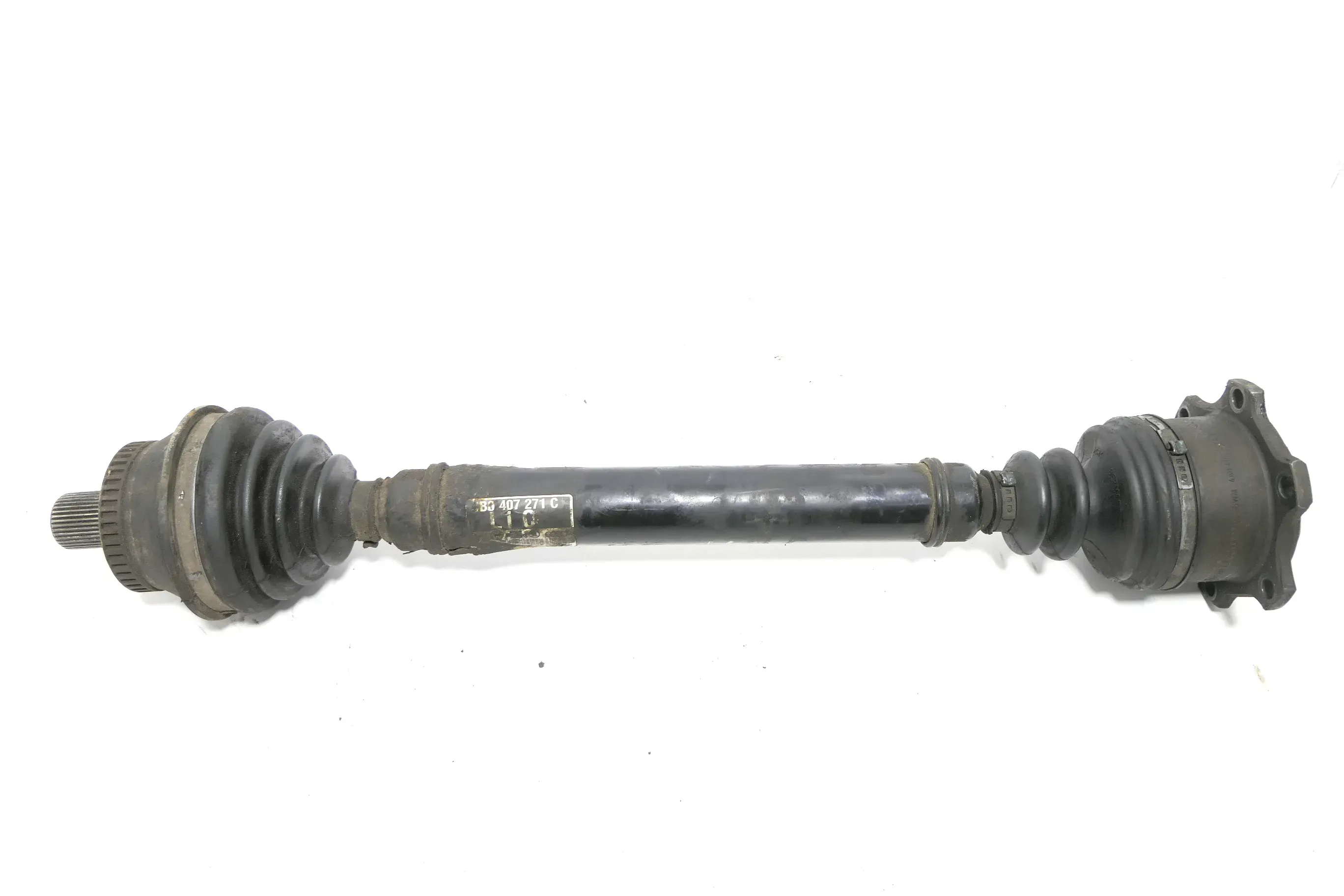Audi A6 2,5 TDI Antriebswelle Gelenkwelle links 4B0407271C Tripode Quattro - Bild 1