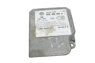 VW Bora Golf 4 Steuergerät Airbag Airbagsteuergerät 6Q0909605A Index 06 - Bild 1