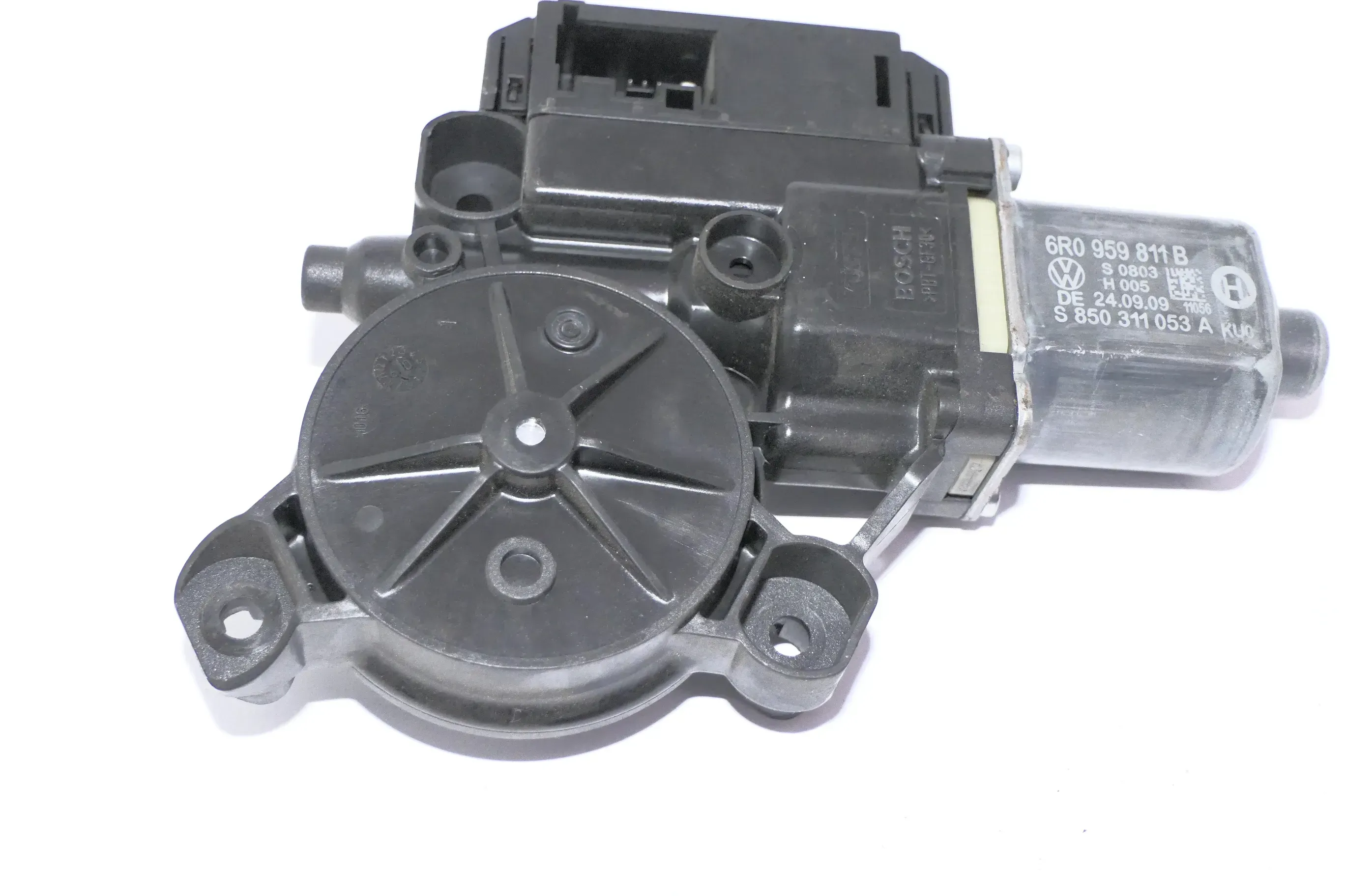 VW Polo 6R ektrischer Fensterheber Motor hinten links 6R0959811B 4/5-Türer - Bild 1