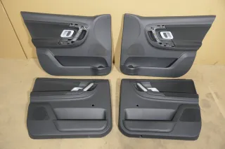 4 x Skoda Fabia 5J Stufenheck Türverkleidung Verkleidung Tür vorne hinten links - Bild 1