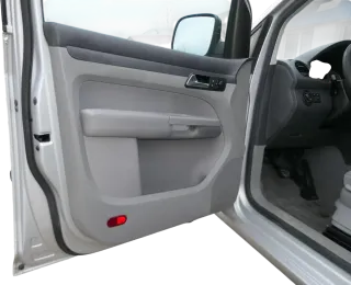 1x VW Caddy 3 2K Türverkleidung Verkleidung Tür vorne links grau - Bild 4